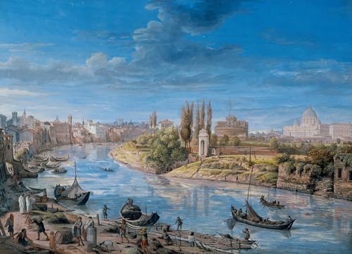 Toile peinture italienne Gaspar Van Wittel impression landscape picture printing