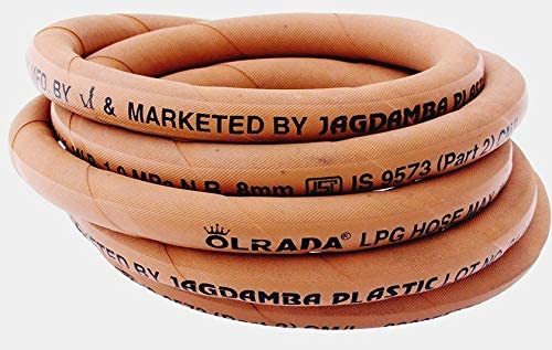 Olrada Reinforced Steel Wire Lpg Hose-Gas Pipe with Clamp (11.5m) (ISI Marked) (B09W2THLQ3) Amazon Price History, Amazon Price Tracker