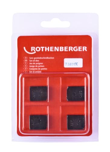 Peines BSPT-D 1/4 con dientes de precisión para roscas estancas 3