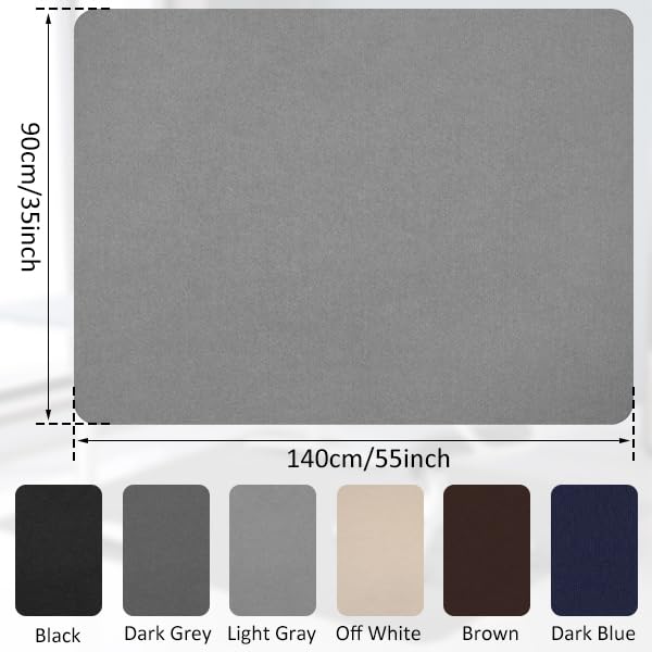 Image of Office Chair Mat for Hardwood Floor&Tile,55 inchx35 inch Anti-Slip Desk Chair Mat,Low-Pile Chair Mat,Multi-Purpose Hardwood Floor Protector for Office,Home (Navy Blue, 35 * 55IN)