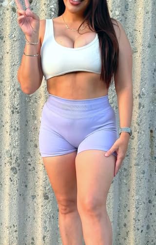 Image of Aoxjox Basic Baddie Sports Bra | women's workout fitness training gym yoga crop tank, 4-way stretch, moisture-wicking, quick-dry