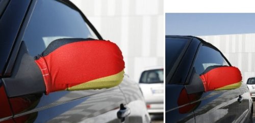 Deutschland Germany Autospiegelfahne Flagge 2er Set*NEU*OVP*