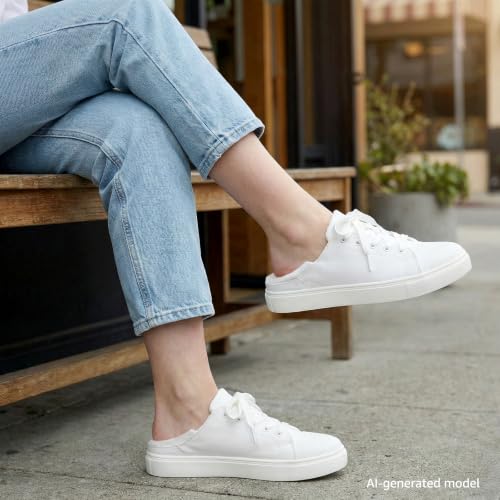 Image of STQ Women's Lace up Tennis Shoes Orthopedic Casual Sneakers | Arch Support | Plantar Fasciitis | Business, Travel, Work, Daily Wear | Lightweight