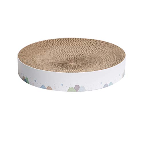 STOBOK Arranhador de gato arranhador para gatos, cama redonda para arranhar gatos para alívio de est