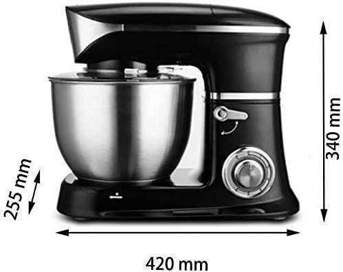 MOSHUO Handmixer Elektrischer Schneebesen, Teigmixer Standmixer Edelstahl Kippkopf 6,5L Multifunktions-Hausküche… – Bild 3