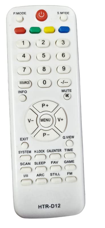 Image of Ehop HTR-D12 Remote Control Compatible for HAIER LED LCD TV (Old Remote Must be Same for it to Work)
