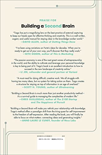 Building a Second Brain: A Proven Method to Organize Your Digital Life and Unlock Your Creative Potential - Image 2