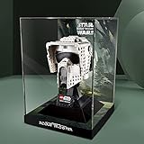 TAMAÑO: 18.6 (L) x 18.6 (W) x 26 (H) cm. Puede hacer que el modelo se vea más hermoso y protegerlo de daños. También es un regalo fantástico para los fanáticos de lego.