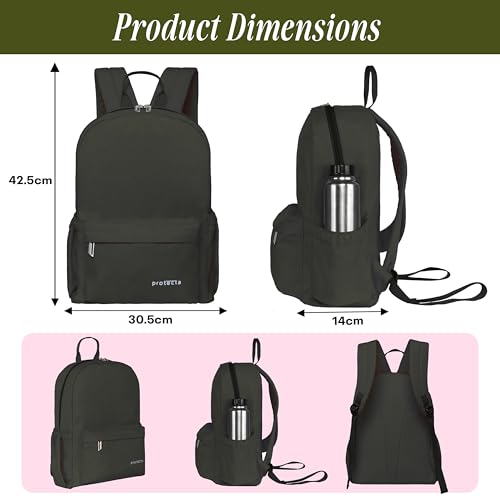Image of Protecta Spectrum Backpack with 15.6 Inch Laptop Compartment for Men & Women Ideal for Office & College