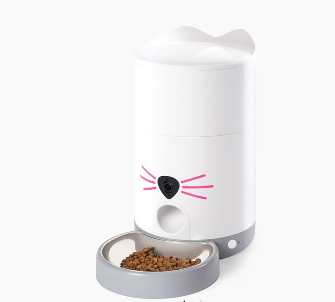 Catit PIXI Vision Smart Feeder – App-Controlled Cat Feeder with Built-in Camera, Motion Detection, Night Vision & Custom Feeding Schedule Monitoring