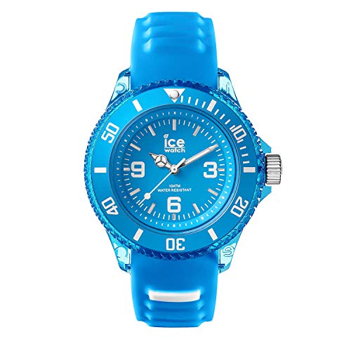 ICE-WATCH - Ice Aqua Malibu - Montre Bleue Mixte avec Bracelet en Silicone...