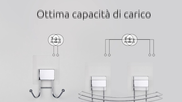 BESTLOCK Magic Bath – Portasciugamani In Metallo Cromato, Facile Installazione Senza Trapani, Con Rivestimento Rimovibile