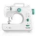 Solac SW8231 Cotton 13.2 Nähmaschine, 16 Stiche, Knopflochautomatik, 4 Stufen, Freiarm, vertikales Lastsystem, Betrieb mit und ohne Pedal, Tragegriff, 2 Spulen, 2 Nadeln, weiß