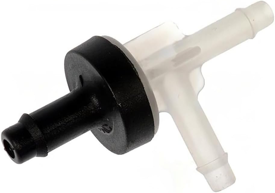 KarParts360 For Ford F-150/F-250 1990-1996 Check Valve | Black | Plastic | Y-shape Connector | For 14056648, 15733271