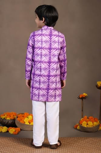 Image of Fashion Dream Boys Cotton Blend Geometric Kurta Pyjama Set|Boy Kurta Set|Kurta Pyjama Set|Ethnic Set|Kurta Pyjama|Ethnic Set|Kurta And Payjama Set|Kurta Set