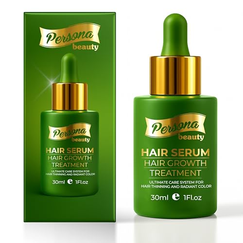 Hair Growth Serum – Advanced Biotin with Caffeine, Peptides, Botanical Extract for Thicker, Fuller, Longer Hair, Reduces Hair Thinning, Hair Regrowth Tonic, Hair Loss Treatment for Men & Women, 30ml