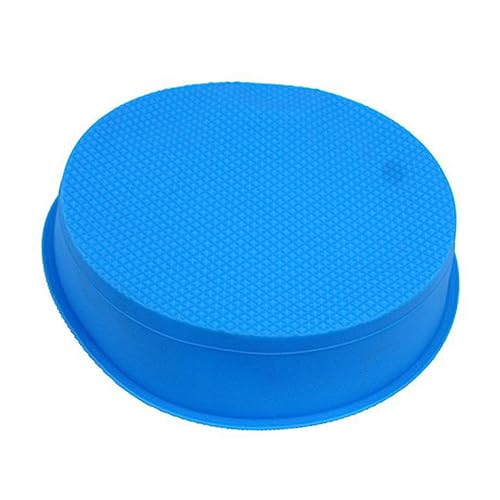 OUNONA Round Silicone Cake Pan Non Stick Baking for DIY Cakes Random Color Food Grade Silicone Safe for Oven Microwave Freezer Easy to Baked Goods Random Color
