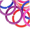 Toddmomy 100 Piezas Anillos de Juguete para Bebés Cadenas Plásticas de Formas Geométricas para Desarrollo Sensorial y Coordinación Motriz Cochecitos y Asientos Infantiles #2