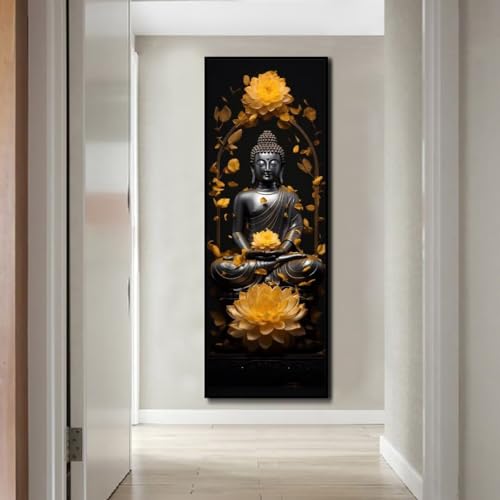 Grand peinture diamant images carrés de cristal broderie 50x125cm