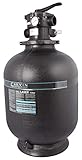 Carvin Laser 22.5" Inch Sand Filter System | for Above Ground Swimming Pools Up to 31,000 Gallons | 250 lbs. Sand Capacity | Tank w/Valve Only (Pump Not Included)