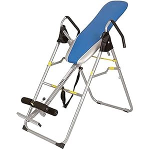 FBITE Inversion Table, Household Inverted Machine, Adjustable Protective Belt, Foldable Inverted Equipment, Used to Relieve Pain, Yoga Fitness Equipment