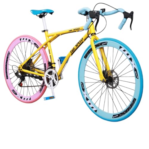 WGM���[�h�o�C�N 700C �J���[ �ϑ����]�� �X�`�[���t���[�� �K�p�g��145-176cm/160cm-188cm �\���b�h�^�C�� 24�i�ϑ� ���S�� �X��� �ʋ� �ʊw �x���h�n���h���o�[���[�h 24/26�C���` (���F�A�A�s���N,26�C���`/2