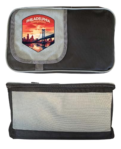 Philadelphia Pennsylvania Design B Souvenir Cooler 9 pack