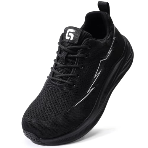 Image of Steel Toe Shoes for Men Lightweight Work Shoes Safety Sneakers