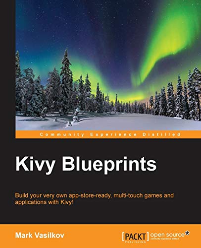 Packt Publishing BLACK & WHITE ILLUSTRATIONS Kivy Blueprints cover