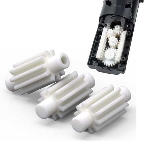Sintrix Fab 3 engranajes extra fuertes de repuesto de 10 dientes – Compatible con cafetera Tchibo Esperto para Beko CEG5301, Grundig KVA 4830, SMEG BCC01/BCC02, Severin KV 8090
