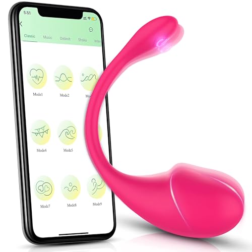 Remote Female Control Vibratierr for Women Date Night Panties, Female APP Viboators Toys 9 Modes...