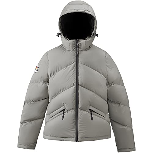 Triple F.A.T. Goose Brenay Women's Duck Down Puffer Jacket (Quiet Grey, Small)