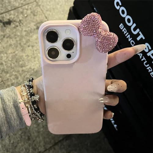 Étui en cuir avec nœud mignon, le cadeau iPhone idéal - 3