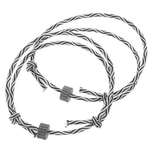 Happyyami 2Pcs Tungsten Carbide Window Breaker Bracelet Emergency Vehicle Escape Tool Quick Exit Car Safety Device Self Rescue Wrist Strap for Emergencies