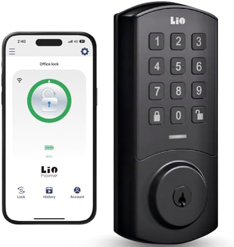 Trava inteligente WiFi – Fechadura de porta de entrada sem chave ...