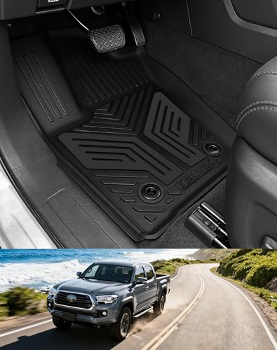 Image of 2-Piece Front Premium Color TPE Floor Mats, Titan Gray