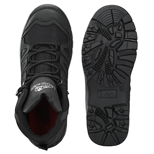Image of Leo Men's Antislip Outdoor Boots for Trekking Hiking & Casual Purpose