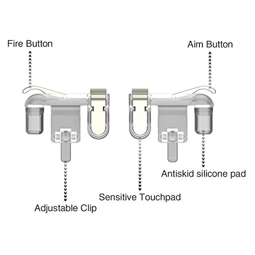 Gamesir Mobile Game Controller, Metal L1R1 Triggers,Sensitive Shoot And Aim Buttons Shooter,Suitable For Pubg/Fortnite #TOP2