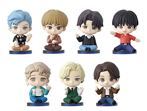 TinyTAN すわらせ隊vol.1 [全7種セット(フルコンプ)] ガチャ カプセルトイ