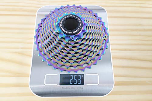 JGbike ~180g Lightweight 11 Speed Single Piece Cassette for Road Gravel cyclecross Bike, for Shimano Dura Ace Ultegra or SRAM Red Force for Triathlon - The Best Value Cassette Available - Thumbnail 3