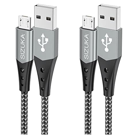 Cable Micro USB SIZUKA, Carga Rápida Android Nylon Cover