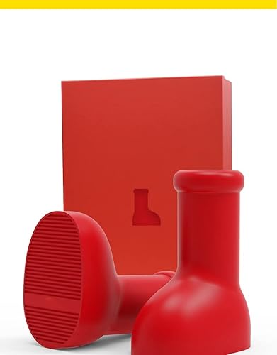 Miniatura 8 de Botas rojas grandes de moda de moda grandes botas rojas de dibujos animados de anime, creativas de TPU EVA grandes zapatos rojos (color rojo, talla