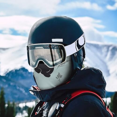 Balaclava para Hombres con Diseño de Oso Panda para Invierno, Máscara Facial para Ciclismo y Esquí miniatura 5