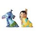 Enesco 6002267 Lilo and Stitch cermaic Salt and Pepper Shakers, 3.5 Inches, Multicolor