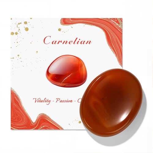 GolbalJew Carnelian Thumb Worry Stone...