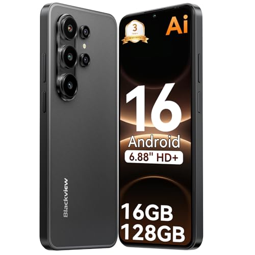 �ySIM�t���[�E�Z�K�F�؍ρzBlackview Wave10C �X�}�z ���{�� Android 16���ځbGemini AI�Ή��b16GB RAM+128GB ROM/1TB�g���b6.88�C���`���ʃX�}�z�b5000mAh�������o�b�e���[�b13MP+32M