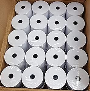 20 Rolls of Premium 80 x 80mm Thermal Paper Till Rolls, Receipt for EPOS POS, Cash Register, Credit Card Machine PDQ, for Epson Citizen Toshiba Star TSP Printer TH243 CBM232 CBM233 CBM253