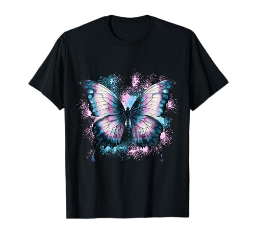 LGBT Transgender Colors - Transgender Butterfly Trans Pride Month LGBTQ T-Shirt - Schwarz, Klein, Klassisch, Unisex, Kurzarm