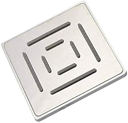 ANMEX Amaze Heavy Stainless Steel Rain Shower Head Without Arm (4x4) (Silver)