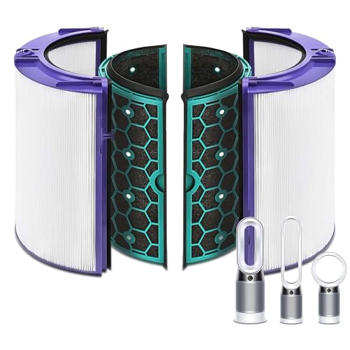 Filter für Dyson Pure Hot+Cool HP04 TP04 DP04 Luftreiniger 360 Glas HEPA und Aktivkohlefilter